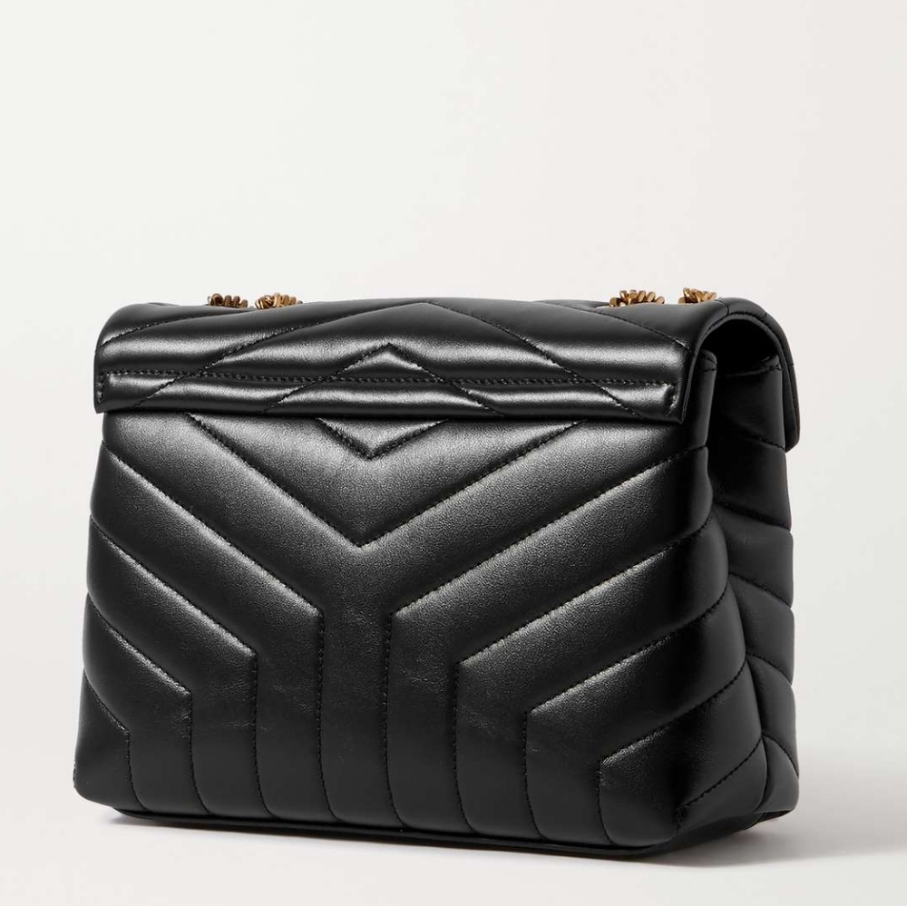 YSL SAINT LAURENT Loulou "Y" Small Quilted Leather Shoulder Bag MSRP $3,500 - Picture 9 of 16